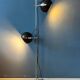 Space Age Mid-Century "eyeball" brown floor lamp