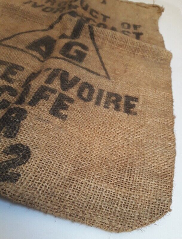 Bag 95x57cm coffee Ivory Coast jute