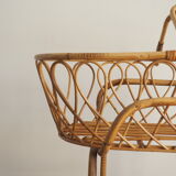 Rattan cradle