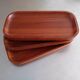 Set of 3 Scandinavian style wooden pocket empty
