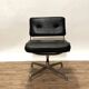 Intermediate Eames chair from the 70s in leather.