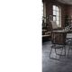 Vintage Mid-Century Modern Minimalist Black Metal Åland Chair from Ikea