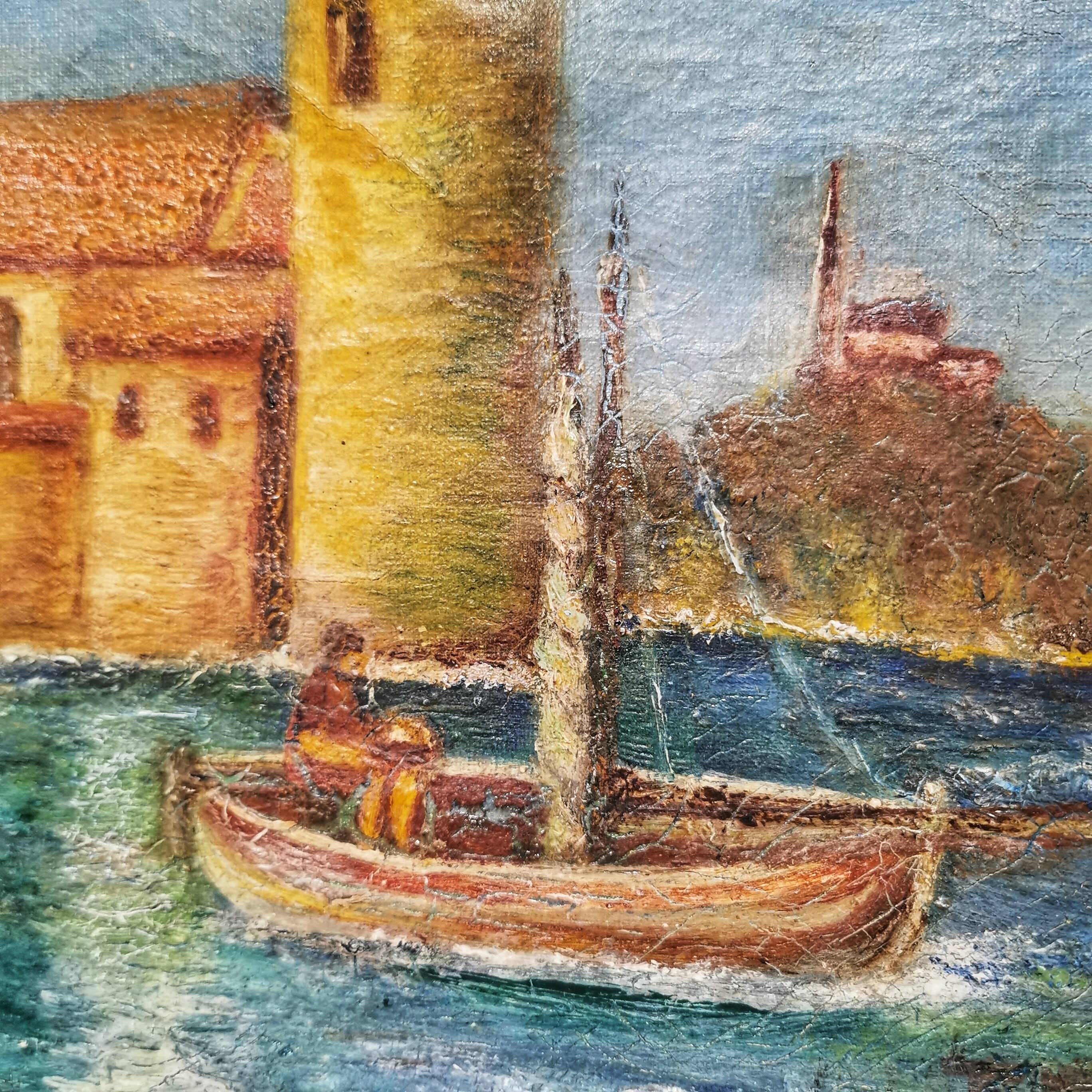 Oil on canvas Collioure