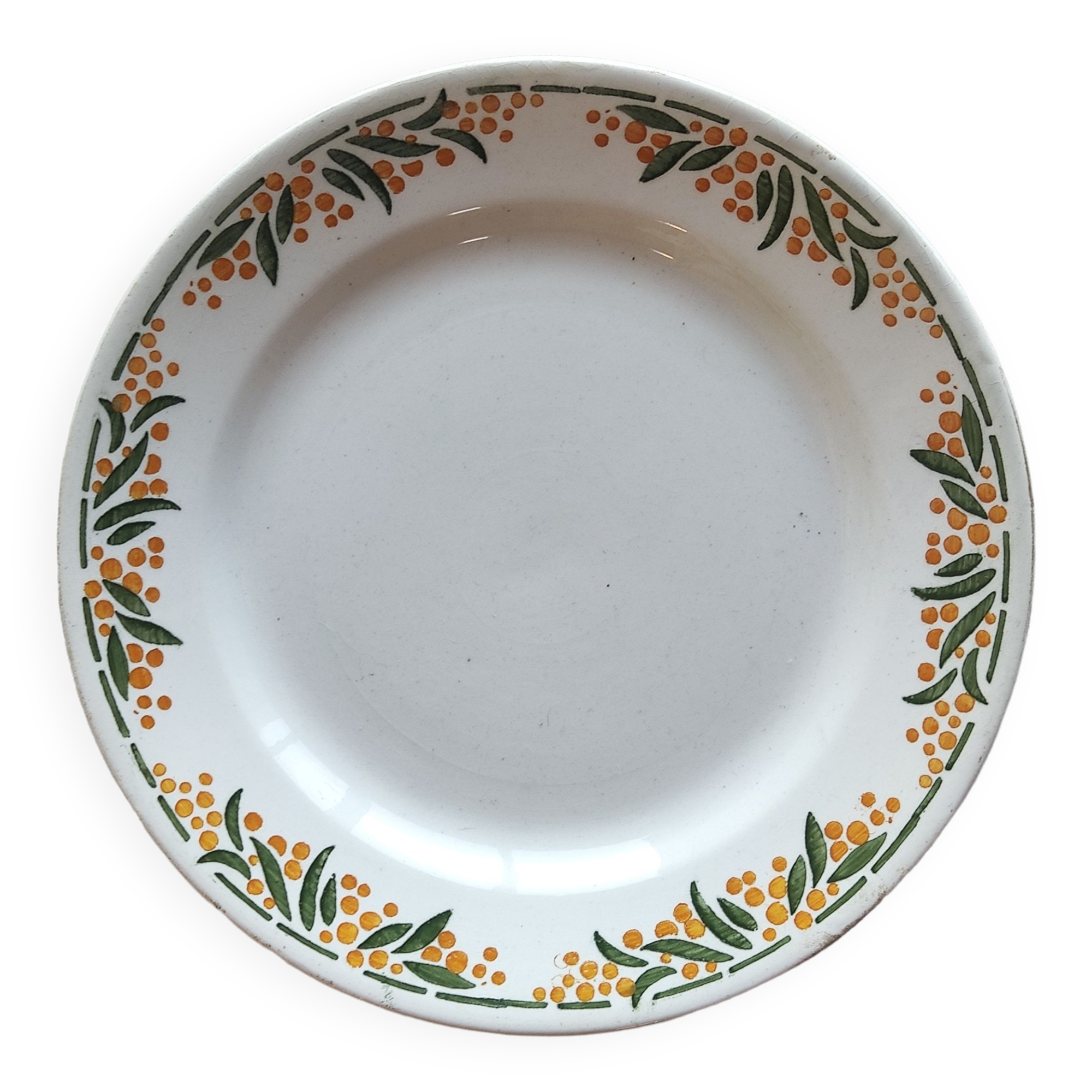 6 Mimosa HBCM dessert plates