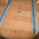 Table merisier extensible