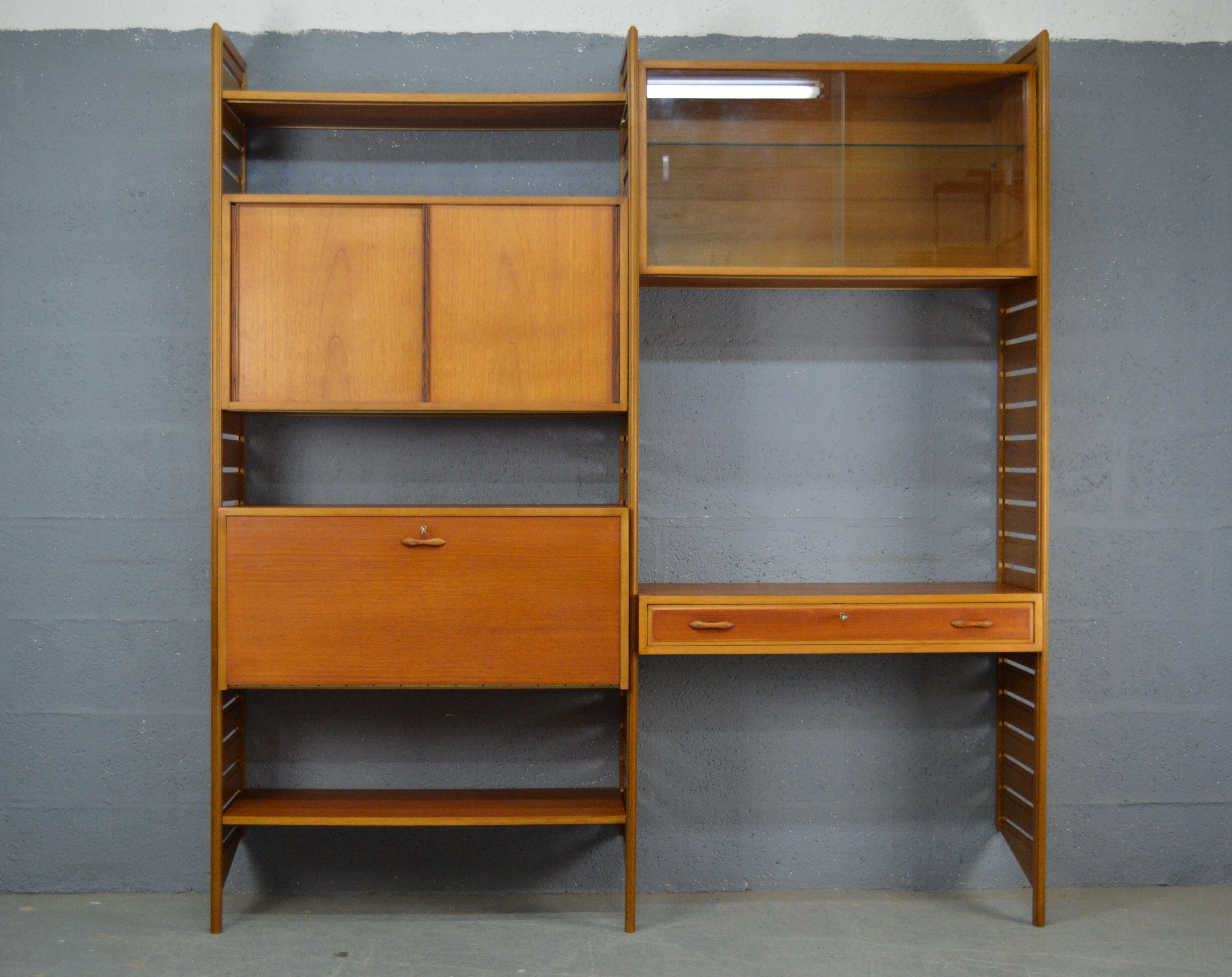 Mid Century Ladderax Wall Unit.