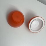 Vintage apple-shaped ice cube bucket