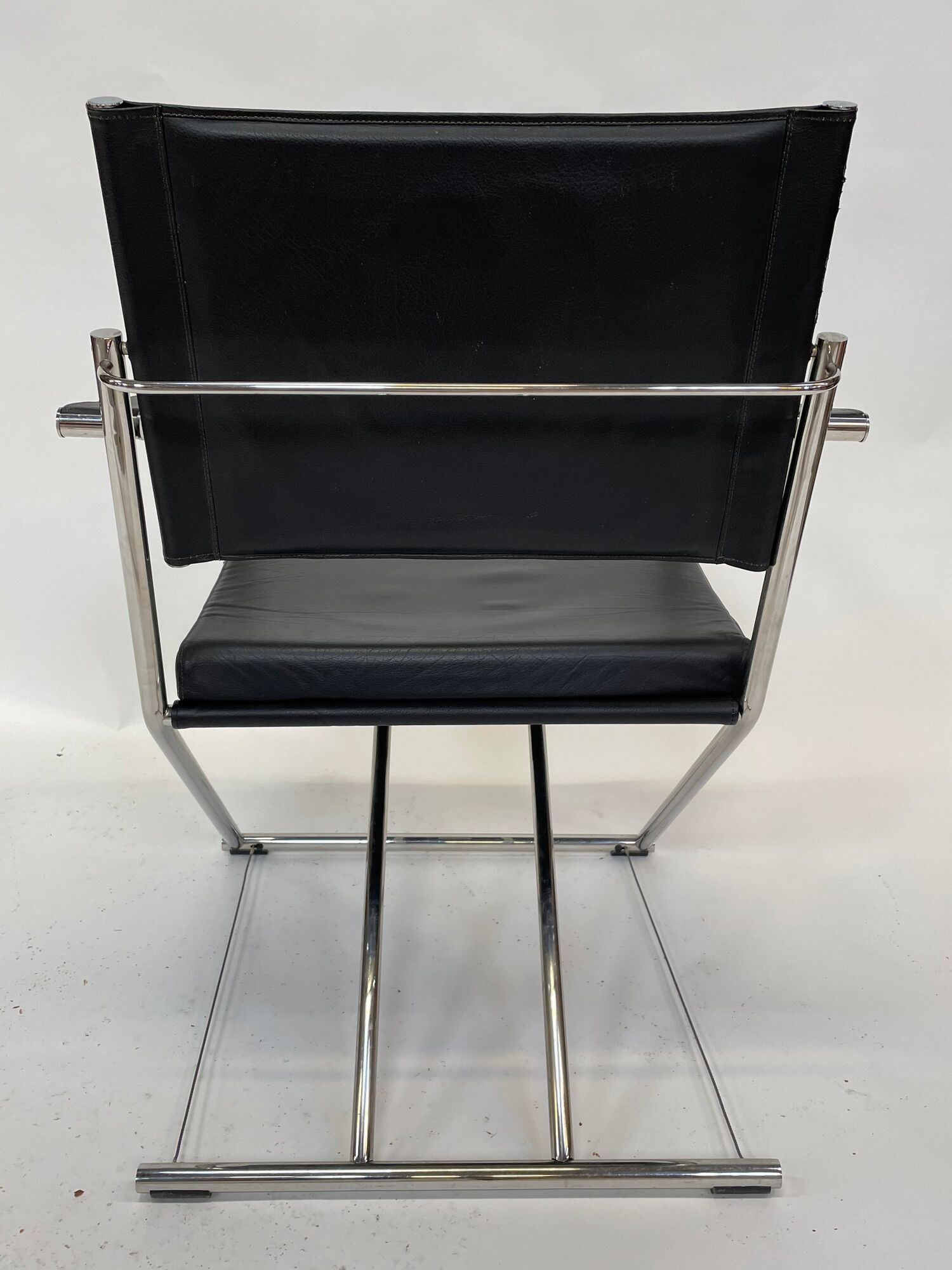 Vintage Sleek Modern Euroka Folding Campaign Lounge Chair by Mark Singer for Melamede