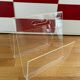 Vintage plexiglass magazine holder