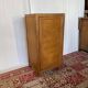 Old oak school furniture – Vintage storage unit