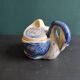 Vintage Vietnamese swan-shaped salt and pepper holder