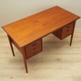 Teak desk, Danish design, 1970s, production: Denmark