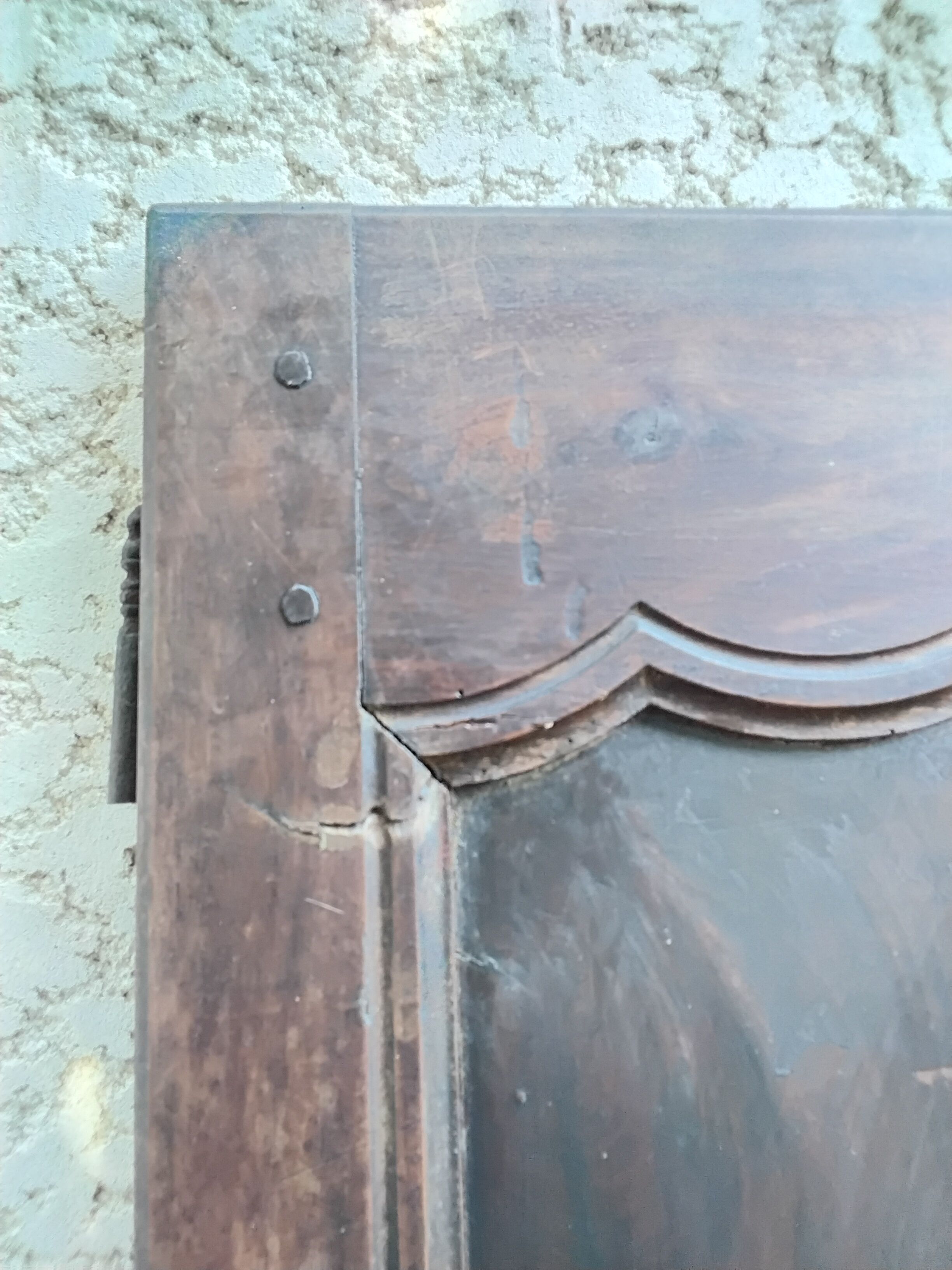 Pair of antique doors in 18th-century Louis XV style.