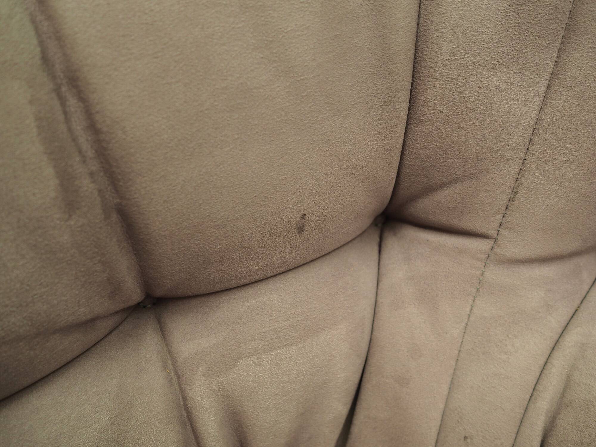 Lilac velour sofa, Danish design, 1970s, production: Denmark