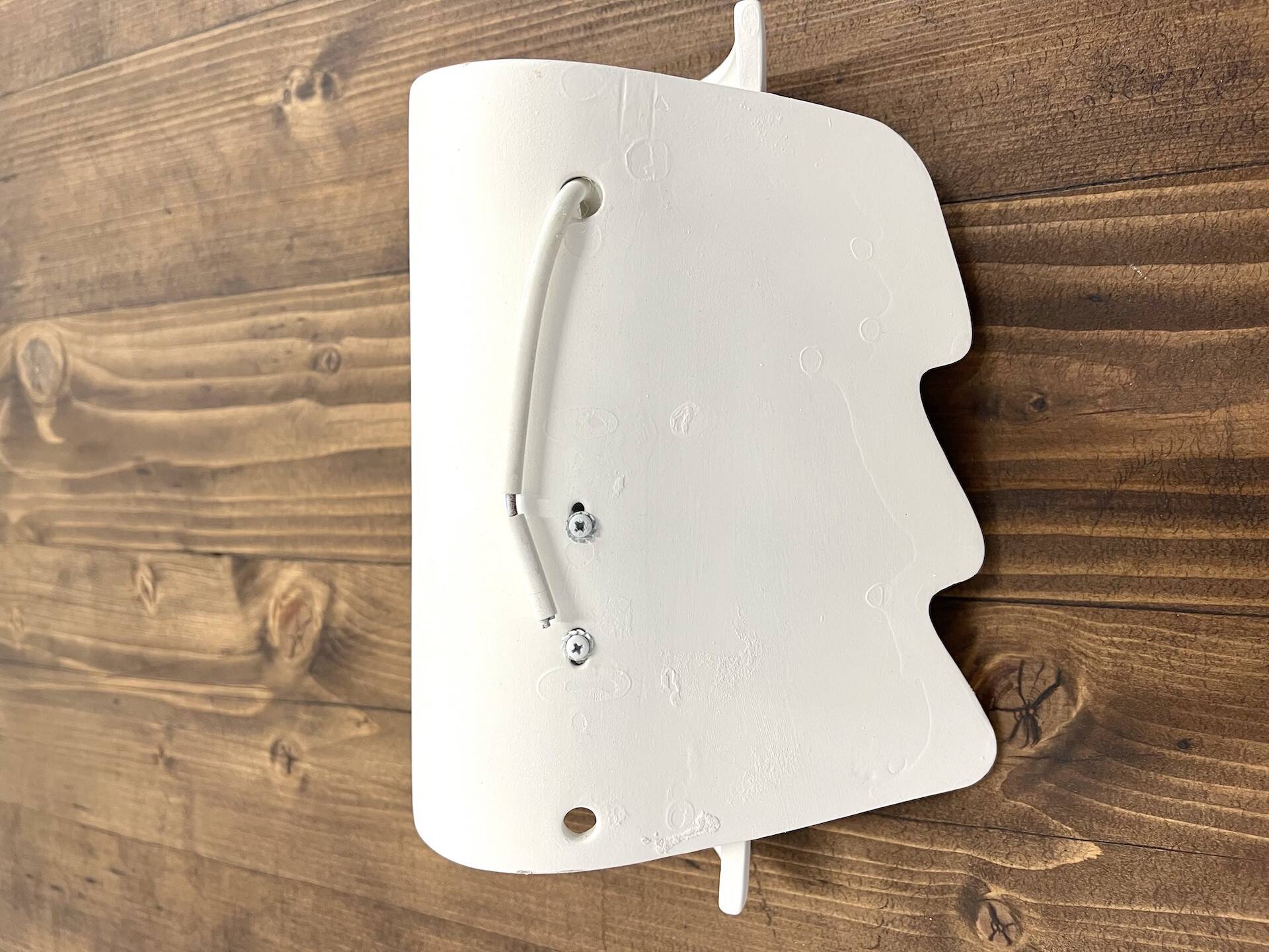 Pair of ceramic wall lights, circa 1990