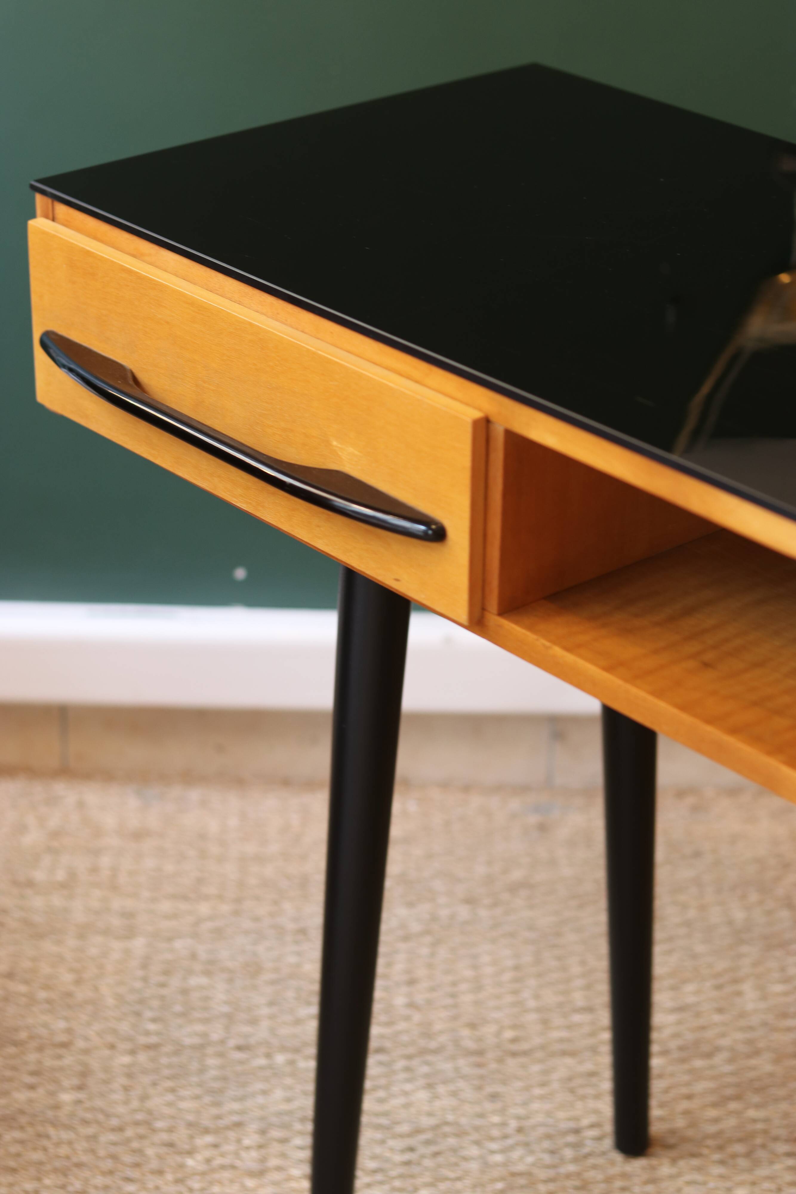 Desk/console design by Mojmír Požár for UP Závody, 1960s
