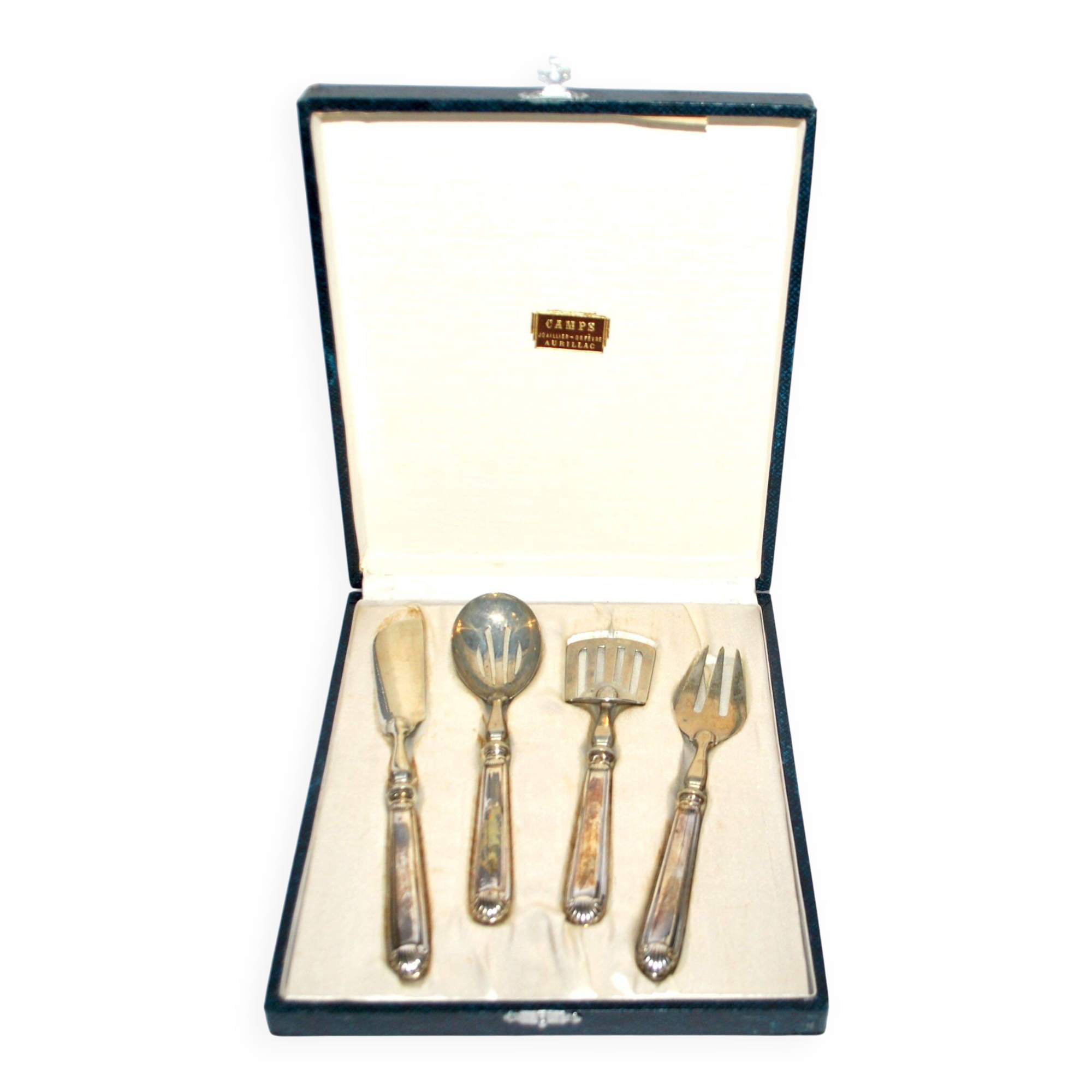 Mignardise cutlery – Minerva silver hors d'oeuvre service 1920 art deco