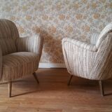50's organic armchair