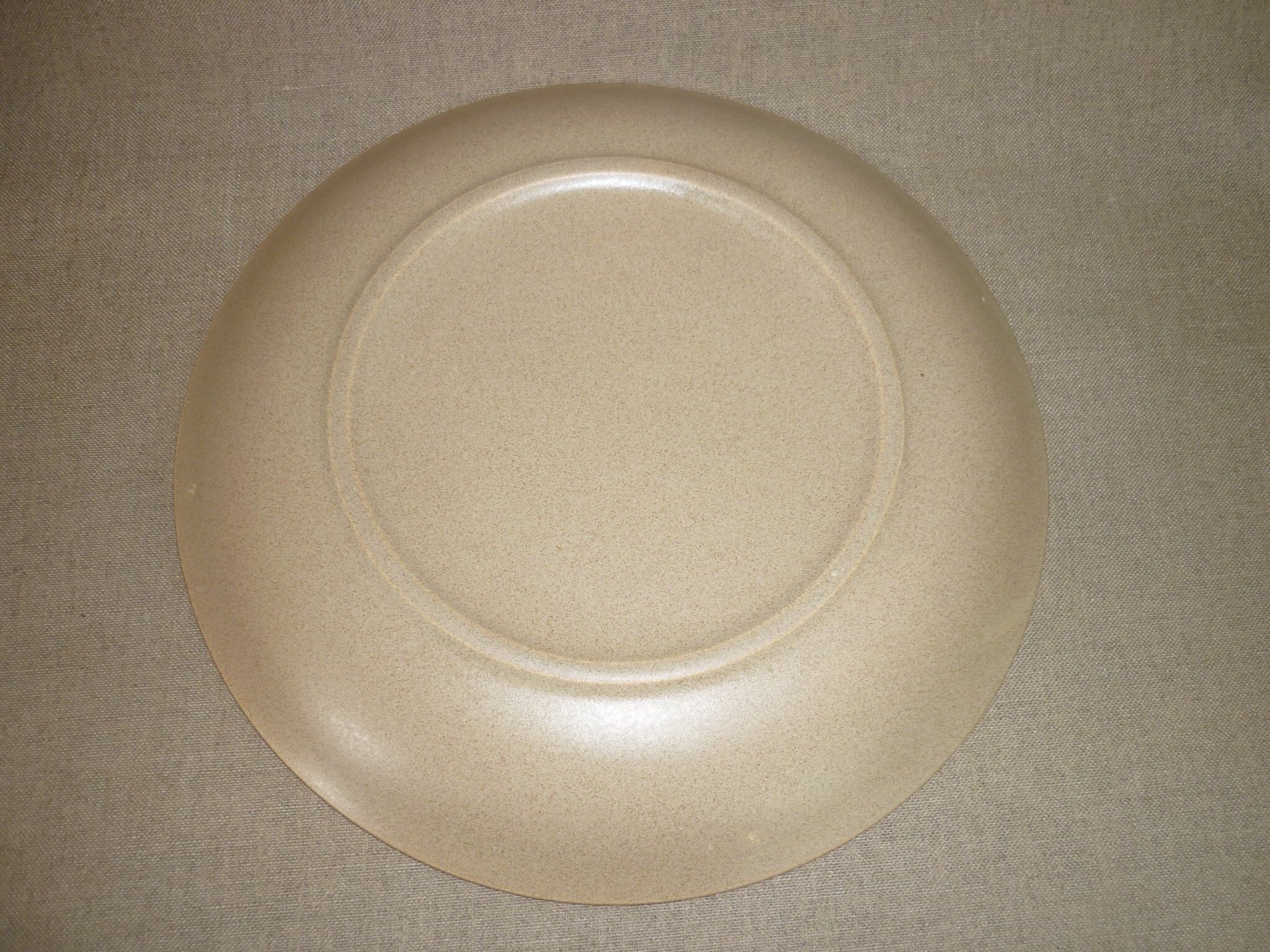 Large Saint Amand stoneware deep dish, Autumn model