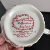 English porcelain milk jug RIDGWAY model Windsor