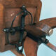 Industrial Swivel Desk Chair Cast Iron Early 20th Century