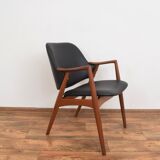 Swedish Teak Armchair by Alf Svensson for Dux