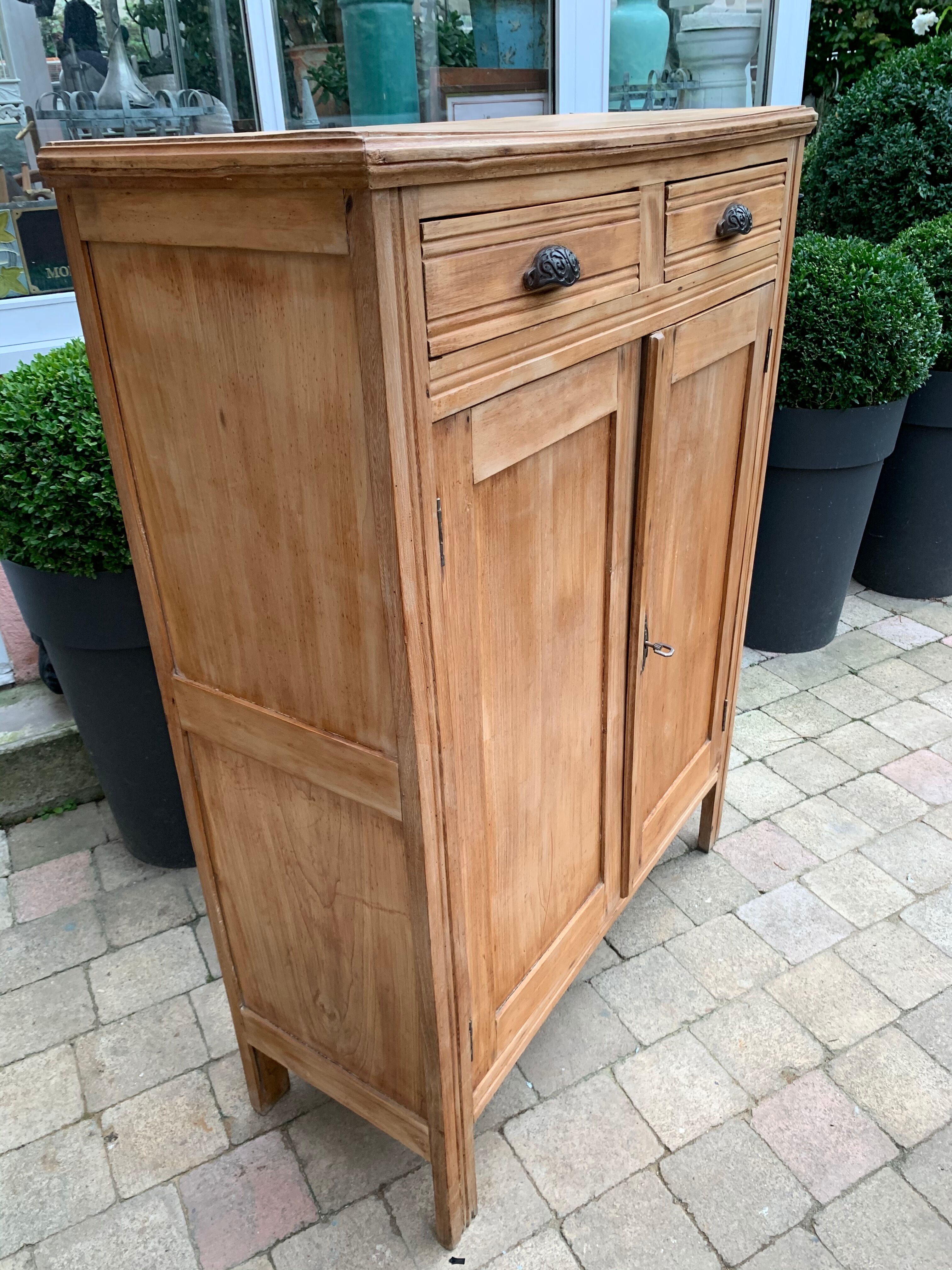 Parisian buffet raw wood