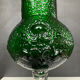 Vintage pressed glass vase from the 1970s.