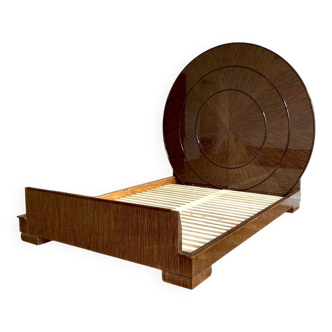 Art Deco bed inspired by Émile-Jacques Ruhlmann, GP Design collection