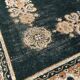 Tapis oriental 169x236, dominante or et vert