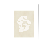 Affiche de formes de marbre 01