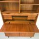 Vintage Teak Bookcase with Desk from Omann Jun, 1960s