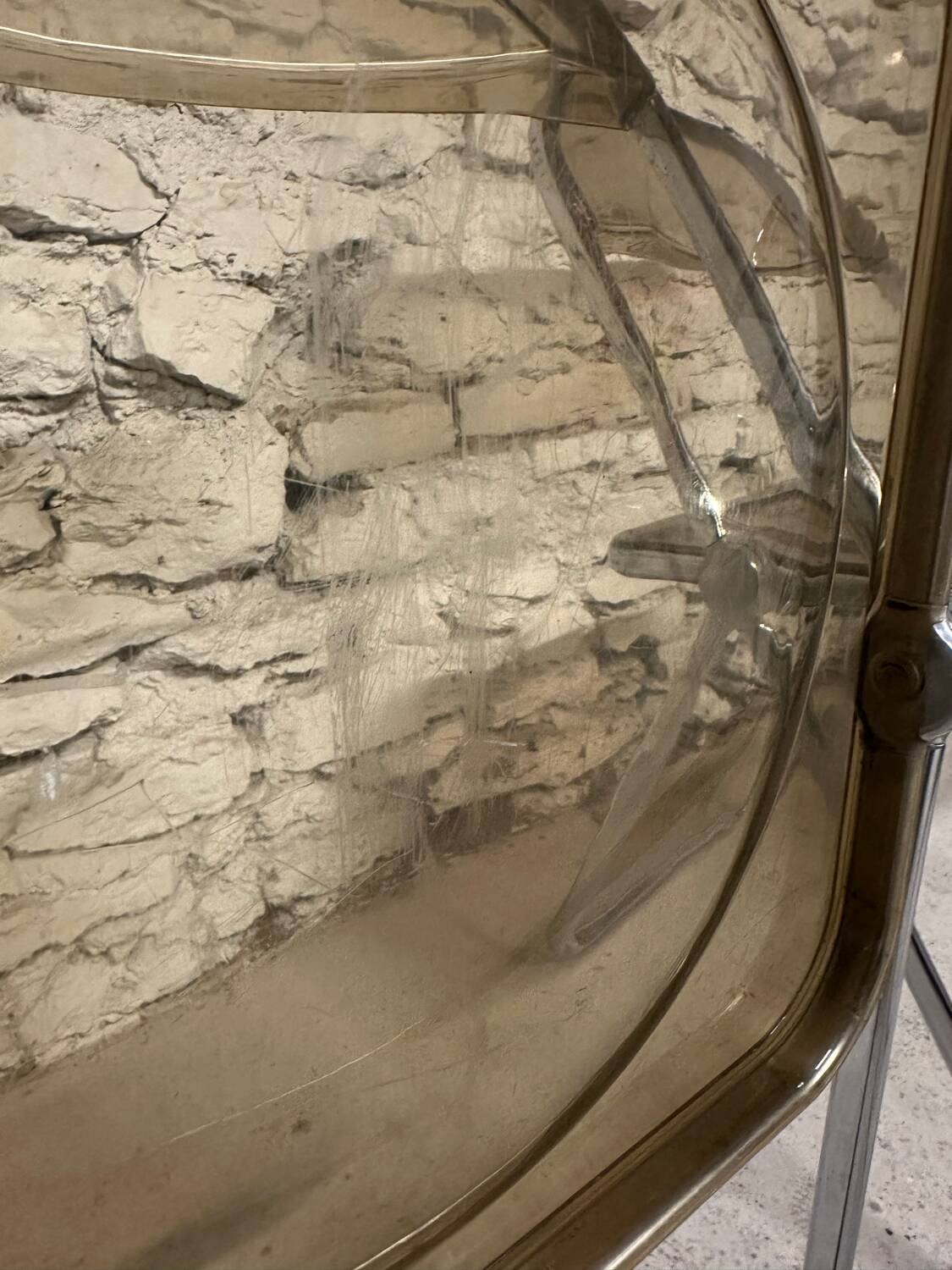 6 Plia chairs by Giancarlo Piretti for Castelli 1970