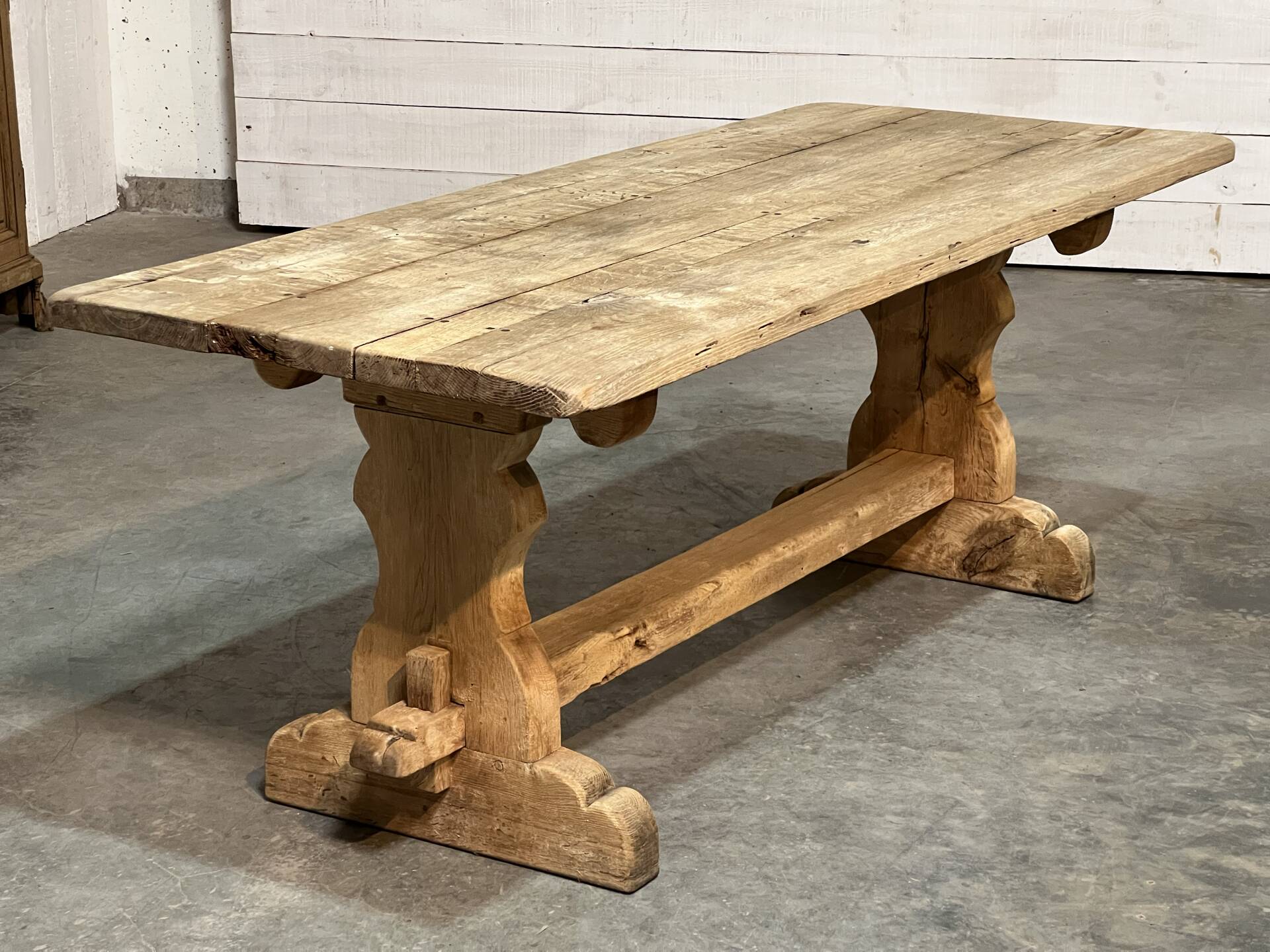 Rustic farmhouse table