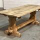 Rustic farmhouse table
