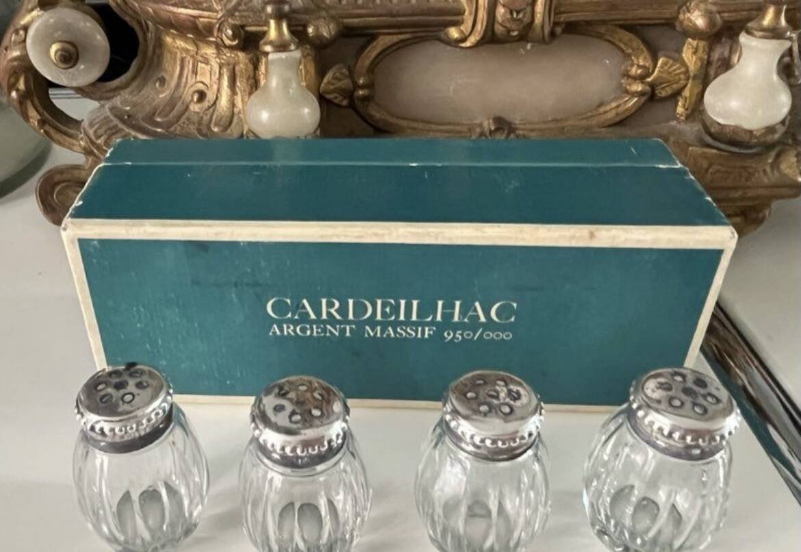 Silver salvers Cardeilhac