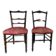 2 small antique chairs
