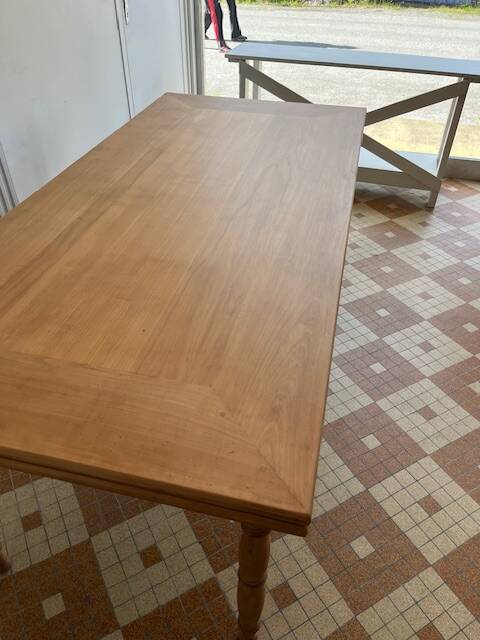 Cherry wood table