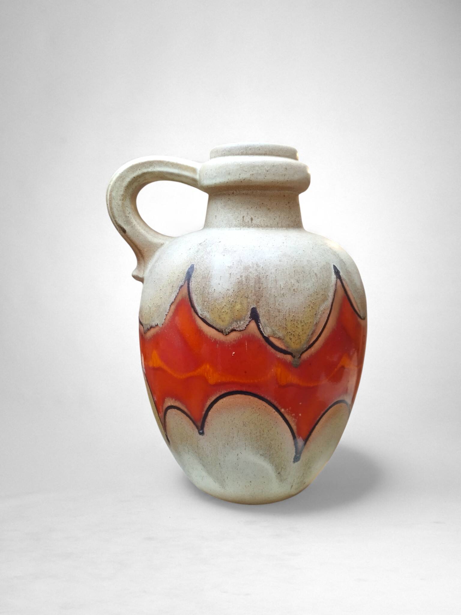 Large Fat Lava ceramic Scheurich