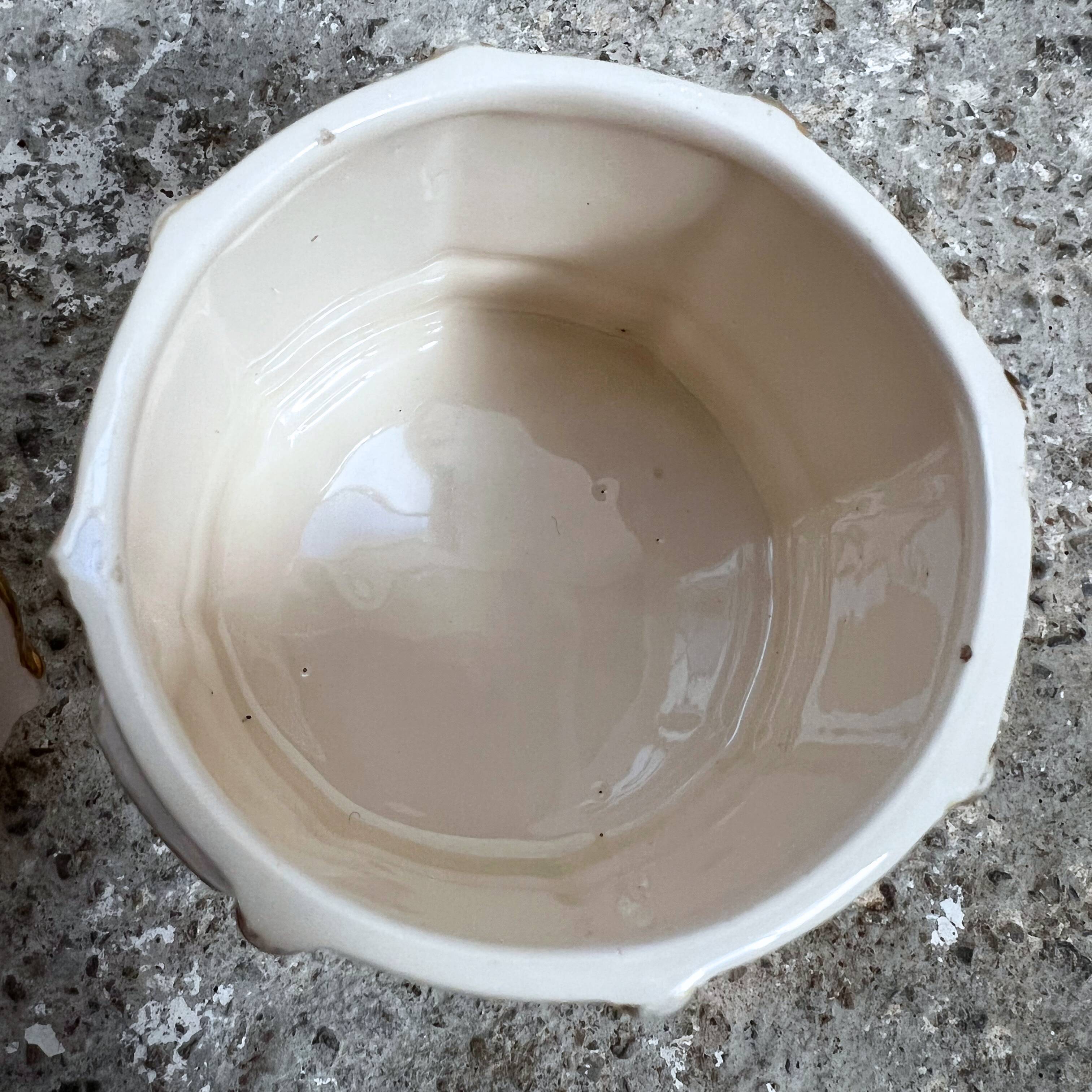 Candy cage ceramic bird