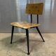 Vintage American school chair from the 60s