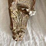 Baroque plaster corner consoles
