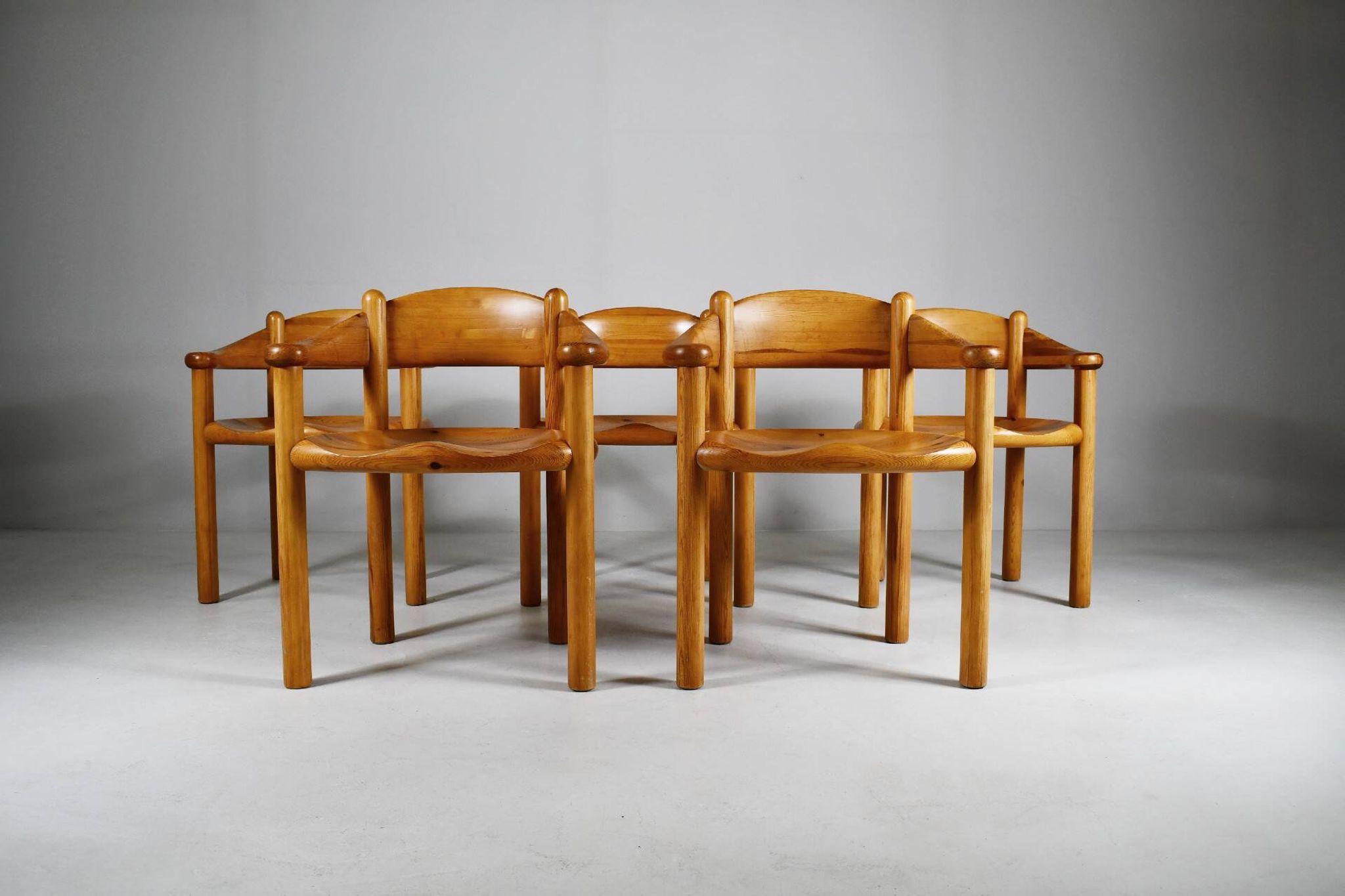 Dining chairs Rainer Daumiller for Hirtshals Sawmill, set of 5