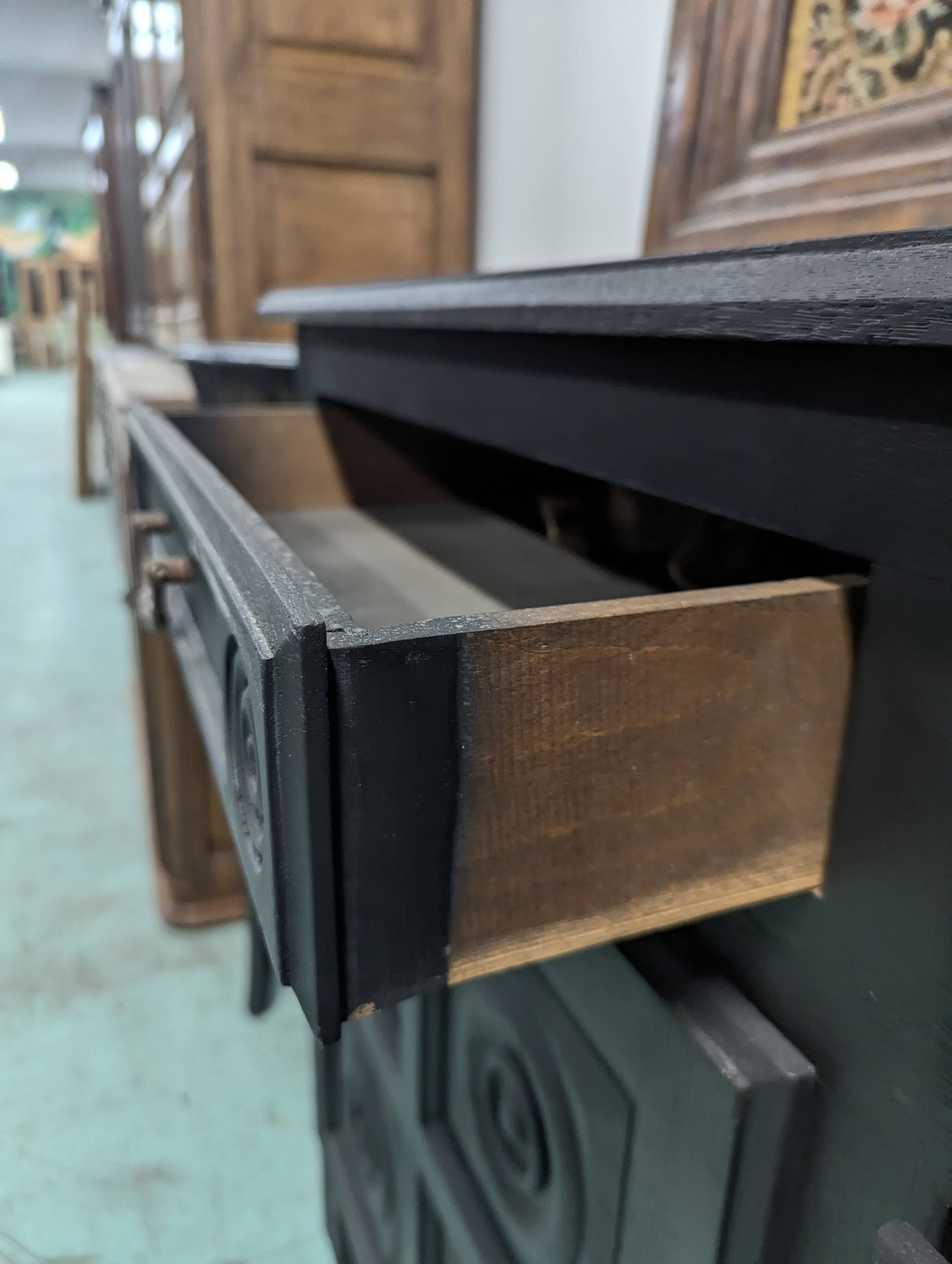 Black neo-Basque enfilade