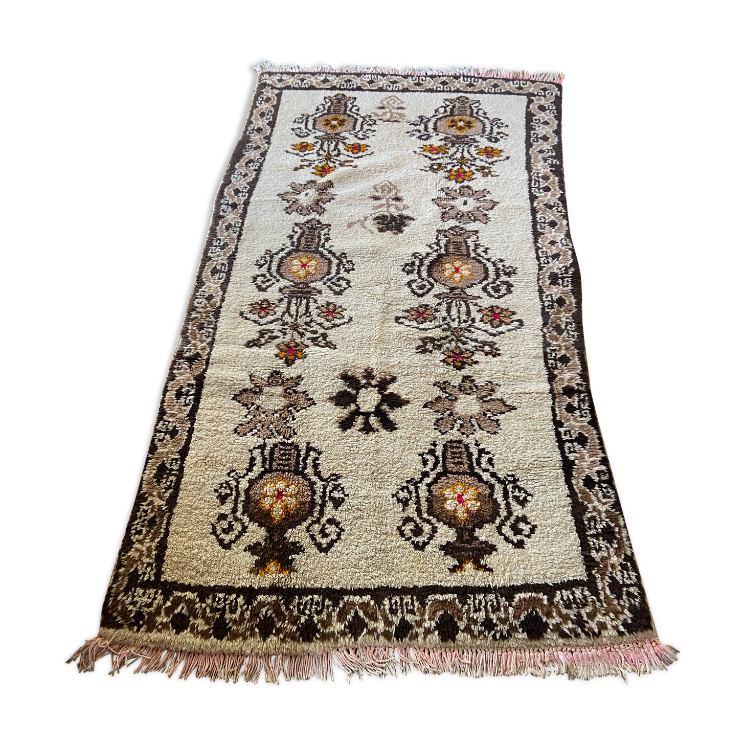 Berber wool carpet 260x130cm