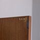 Vintage 1960s wooden wardrobe designed by ZAM Milano Italy