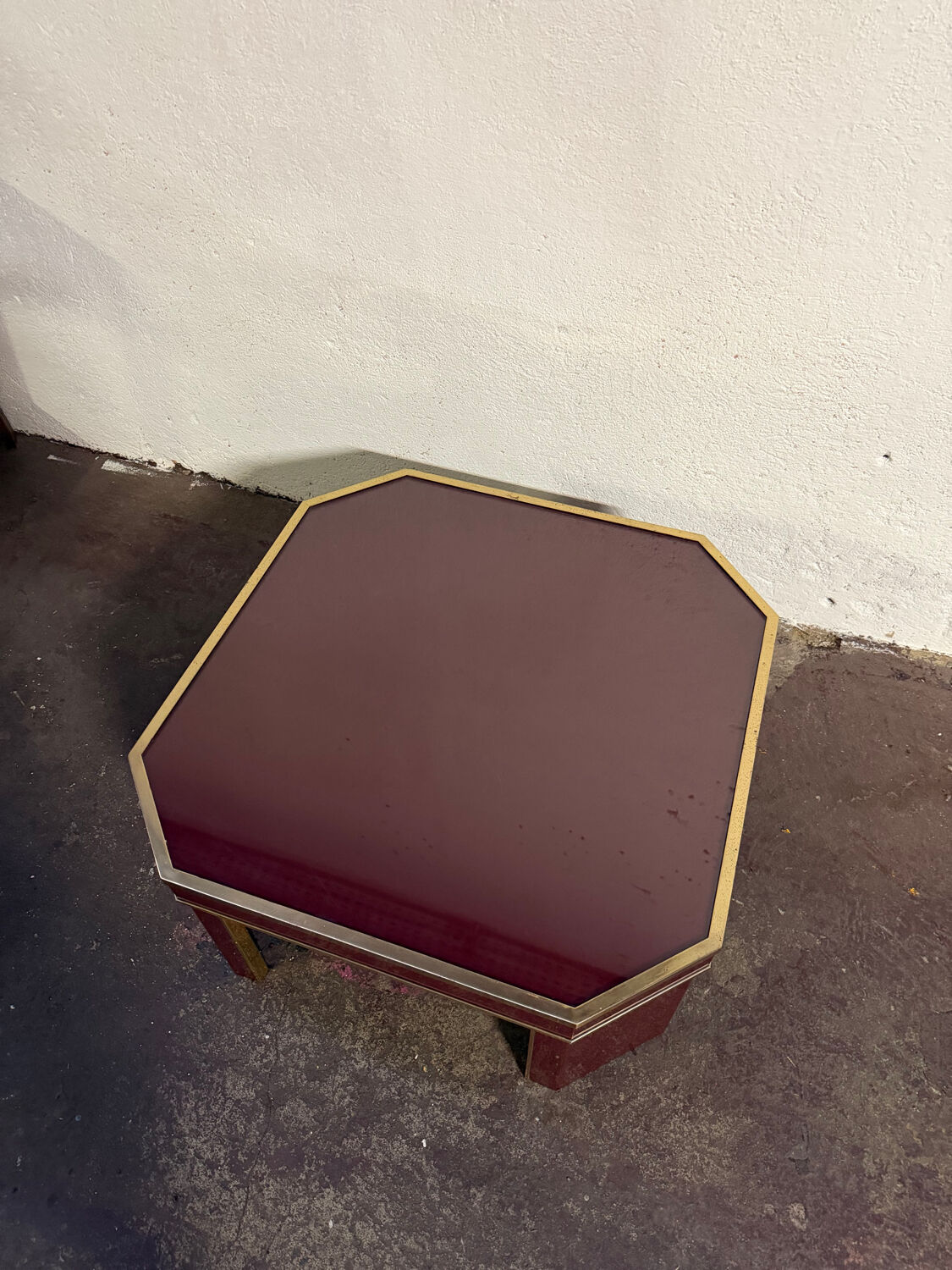 Square coffee table Eric Maville