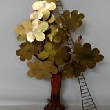 Daniel d'Haeseleer's brass mural sculpture