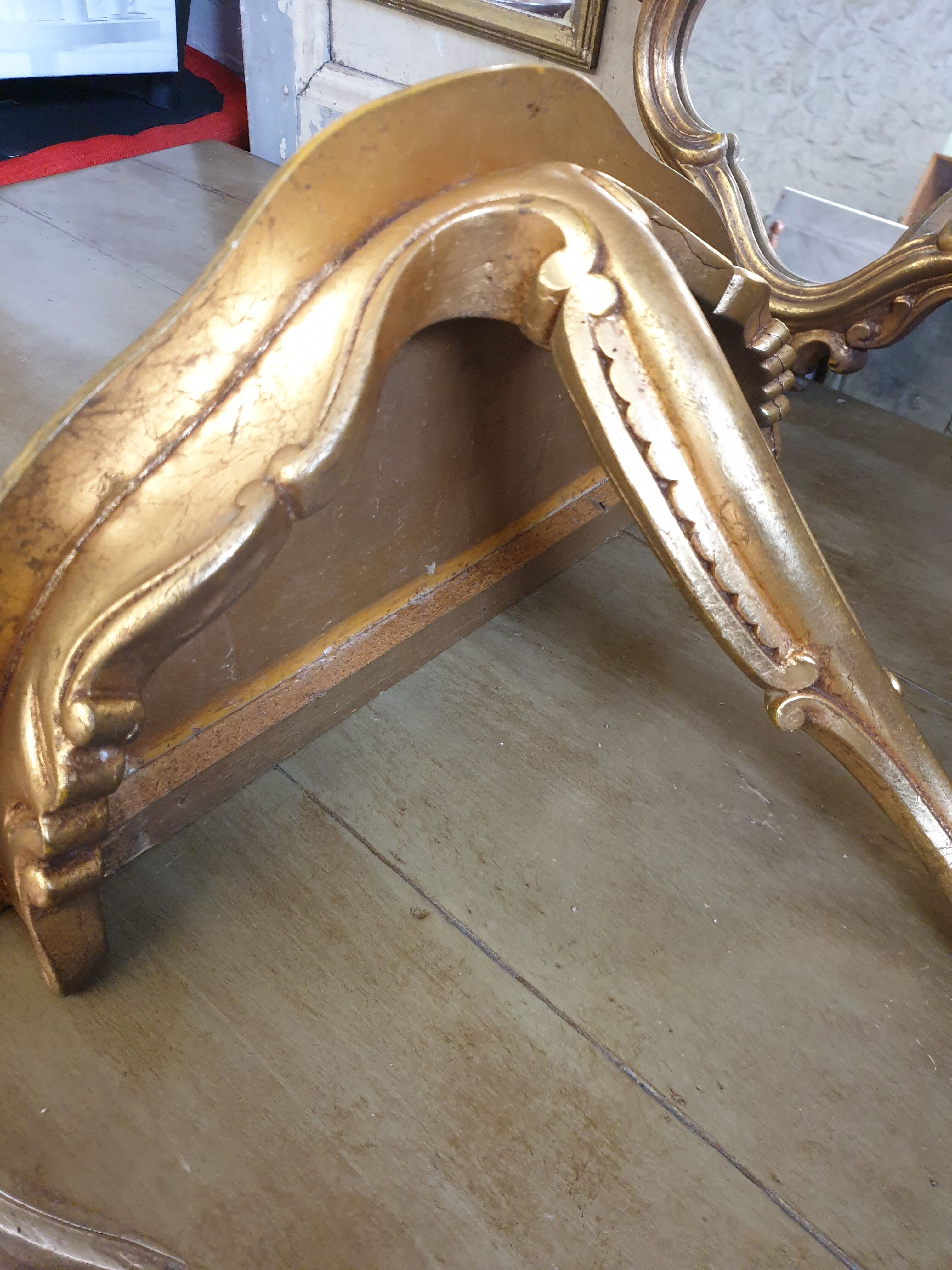 Golden shelf
