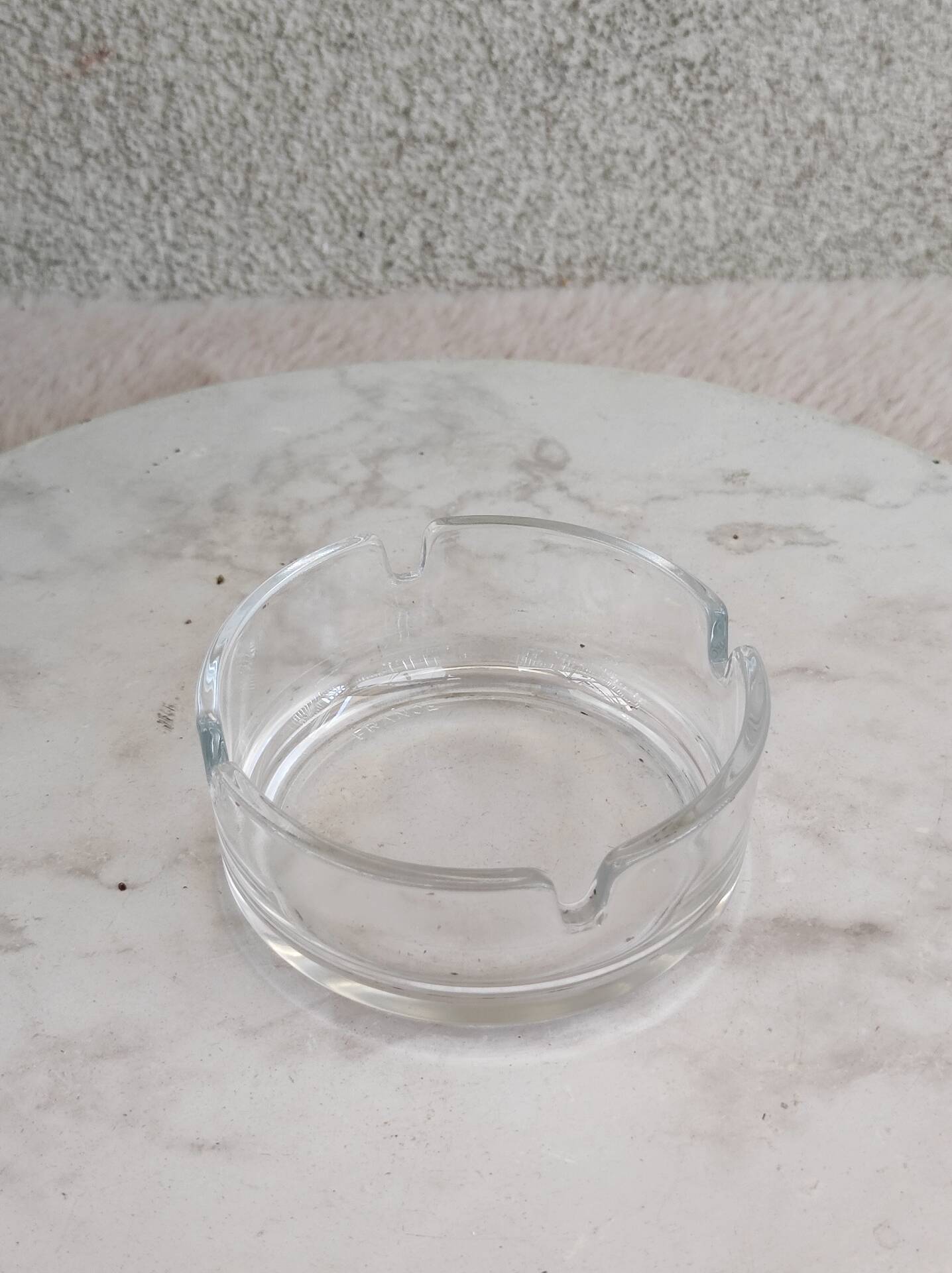 Glass ashtray